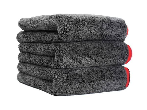 Premium Microfiber Plush Edge Towels Pack Of 3