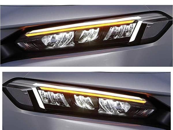 2022 Honda Civic RS LED Headlight Set for OEM Replacement