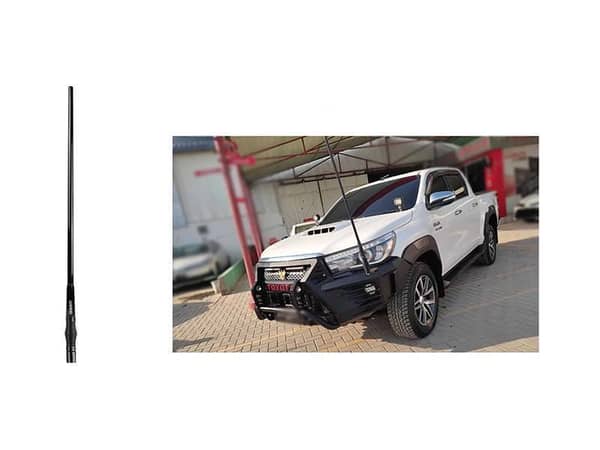 Car 4x4 5 Ft Universal Pole Antenna Off Road Black Front Antenna