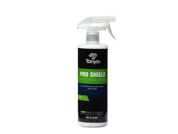 Tonyin Pro Shield Interior Dressing 473ml for Cars - Suitable for Dashboards, Leather, Plastic and Vinyl