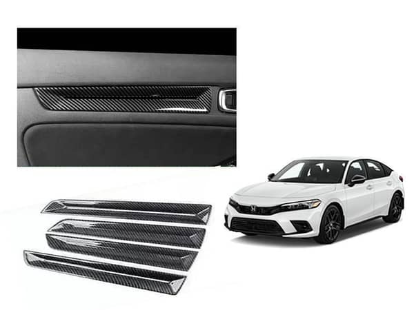 2022 Honda Civic RS Inner Door Frame Carbon Fiber Trim