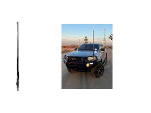 Universal 5 Ft Black Front Antenna for Car 4x4 Off Road Use