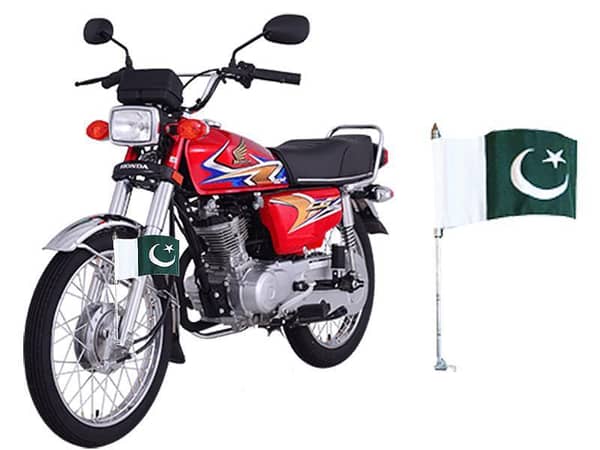National Flag With Rod For Cars and Bikes