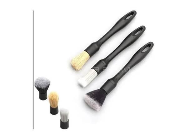 3pcs Car Interior Vent Cleaning  Service Sweep Brush Set