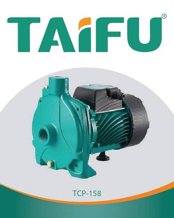 TAIFU TCP158 Centrifugal Pump 1 HP with 100% Copper Winding - Green