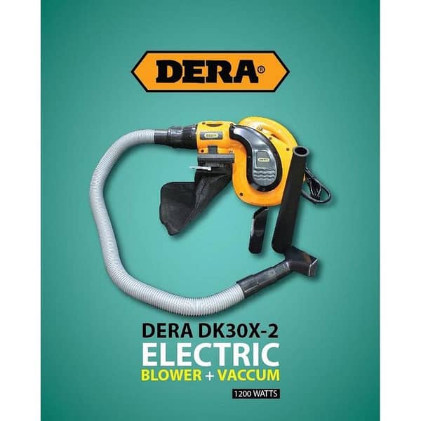 2 In 1 DERA BLOWER + VACCUM - DK30X-2 - 1200W - 100%COPPER