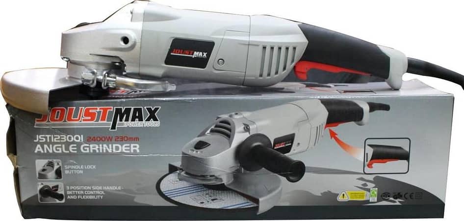JOUSTMAX 9INCH ANGLE GRINDER JST123001 100%COPPER