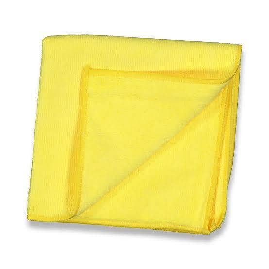 KE Pioneer Pack of 2 Multi-Purpose Microfiber Cloths, 40x30cm, Yellow