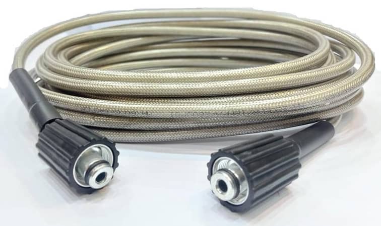 High Pressure Power Washer Jet Wash Hose 8m M22 for DERA Washers