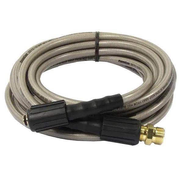 8m Pressure Washer Extension Hose with M22-15mm Male and F22-15mm Female Connectors - Compatible with Black & Decker PW1600, PW1200, KE Pioneer, Hyundai and more