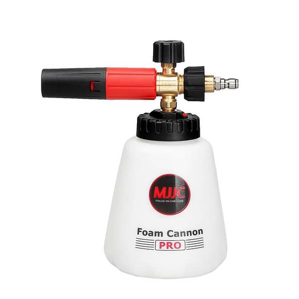 MJJC Foam Cannon Pro with 1/4" Quick Connector Adapter for Enhanced Foam Production