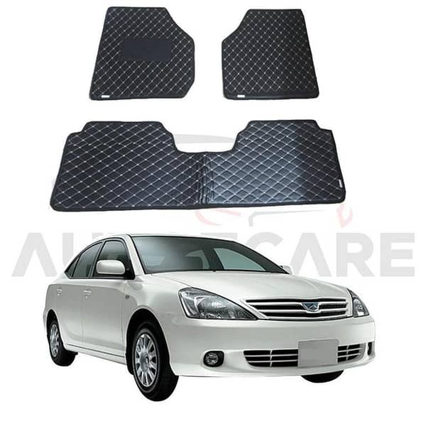 Toyota Allion 7D Floor Mat ( Flat Style ) - Model 2001-2006