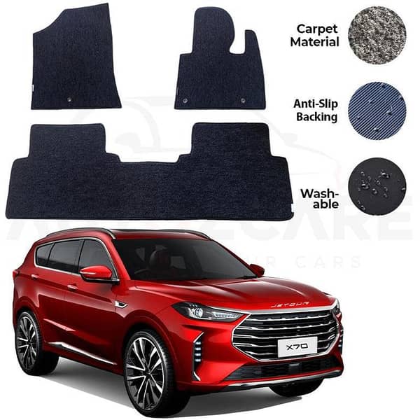 Jetour X70 Plus Genuine Fitting Carpet Floor Mat 4PCS - Model 2025