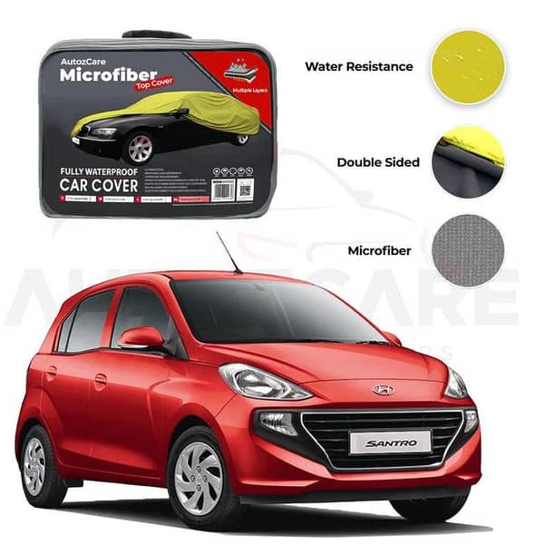 Hyundai Santro Microfiber Car Cover for 2003-2014 Models