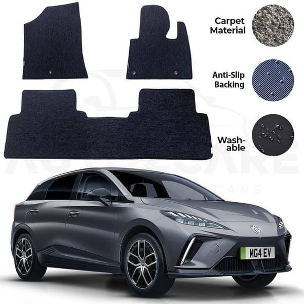 MG 4 Genuine Fitting Carpet Floor Mat 3PCS - Model 2023-2025