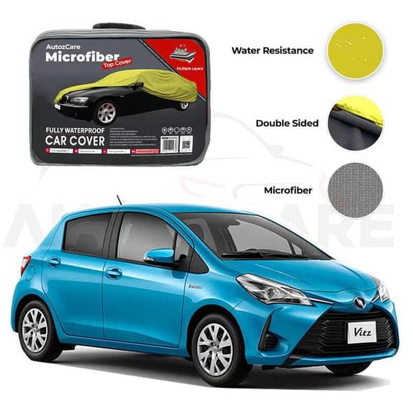 Toyota Vitz Car Cover - Microfiber, Waterproof, for 2012-2020 Models