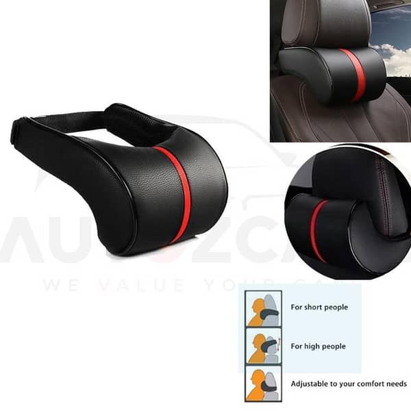 Universal Car Neck Rest Cushion Pillow | Head Neck Shoulder Support | Memory Foam