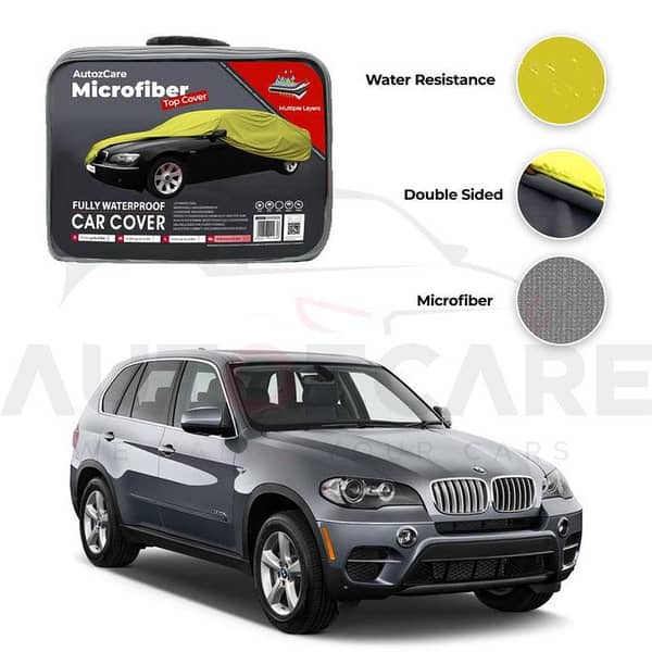 BMW X5 Microfiber Car Cover for 2013-2017 Models - Waterproof and Weather-Resistant