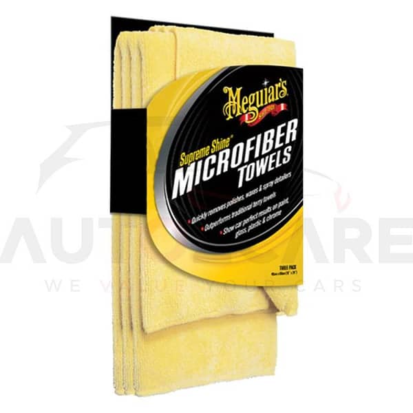 Meguiars Supreme Shine Microfiber Towels - Set of 3