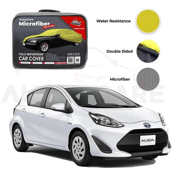 Toyota Aqua Microfiber Car Cover for Models 2012 to 2021