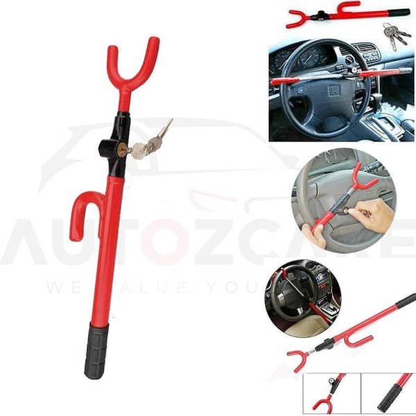 Anti Theft High Security Steering Wheel | Lock Car Crook Locks New