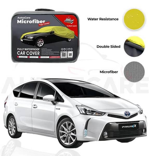 Toyota Prius Alpha Microfiber Car Cover for 2011-2021 Models