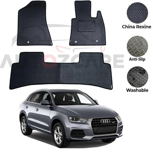 Audi Q3 China Rexine Floor Mat 4PCS - Model 2012-2018