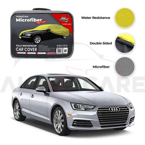 Audi A4 Model 2008-2016 Microfiber Car Top Cover