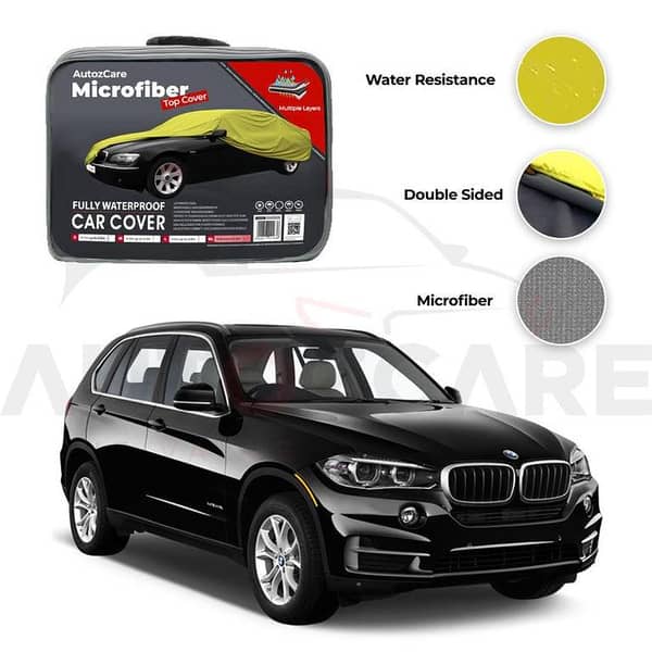BMW X5 Microfiber Car Cover for 2012-2017 Models - Waterproof and Weather-Resistant Protection