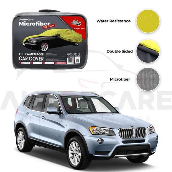 BMW X3 Microfiber Car Top Cover - Model 2005-2013
