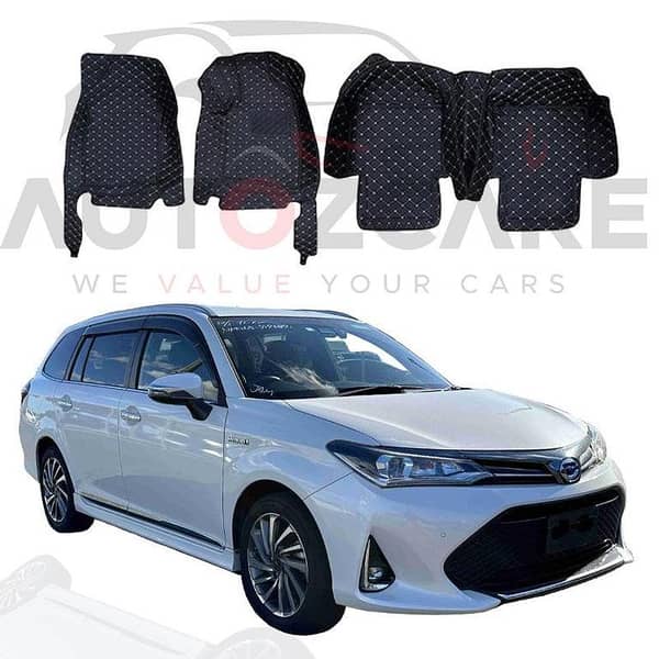 Toyota Corolla Fielder 7D Floor Mats for 2013-2019 Models