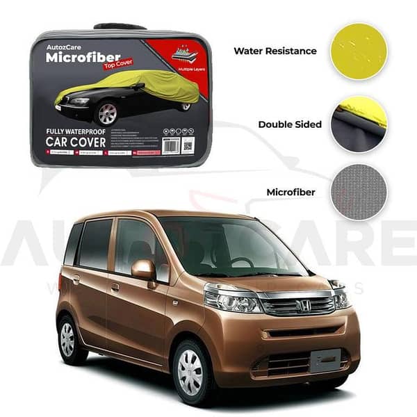 Honda Life Microfiber Car Cover for Models 2008-2014 - Waterproof and Weather-Resistant