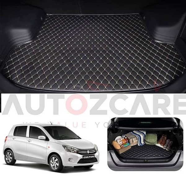 Suzuki Cultus 7D Custom Car Trunk Mat - Model 2017-2025