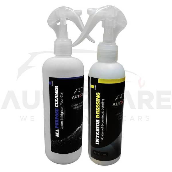 AutozCare Pack of 2: Interior Dressing and All Purpose Cleaner
