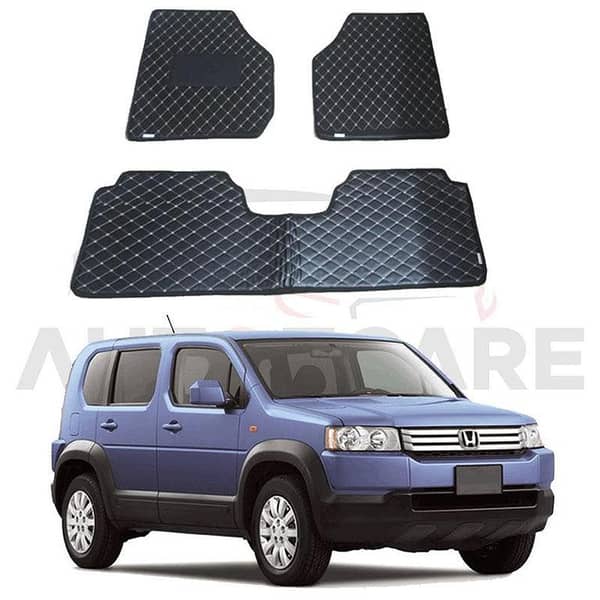 Honda Cross Road 7D Floor Mat ( Flat Style ) 3PCS - Model 2008-2010