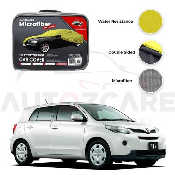 Toyota IST Microfiber Car Cover - Waterproof Model for Years 2007 to 2017