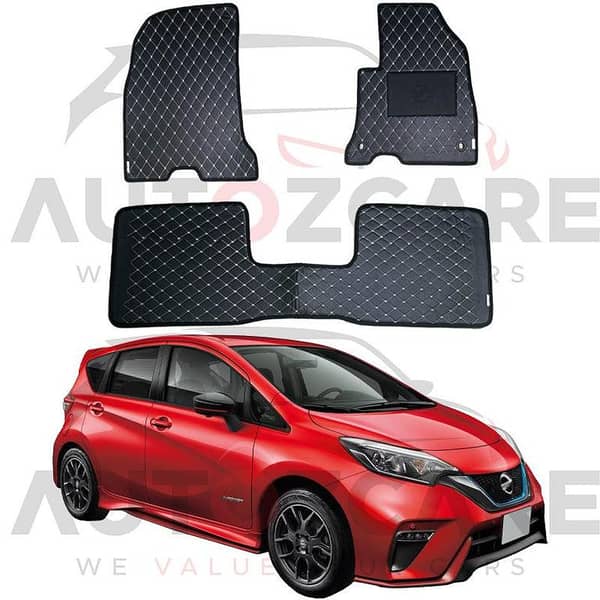 Nissan Note e-Power 7D Floor Mat ( Flat Style ) 3PCS - Model 2012-2020
