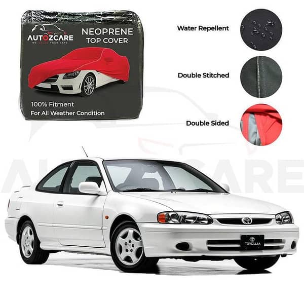 Toyota Corolla Neoprene Top Cover - Model 1995-2002