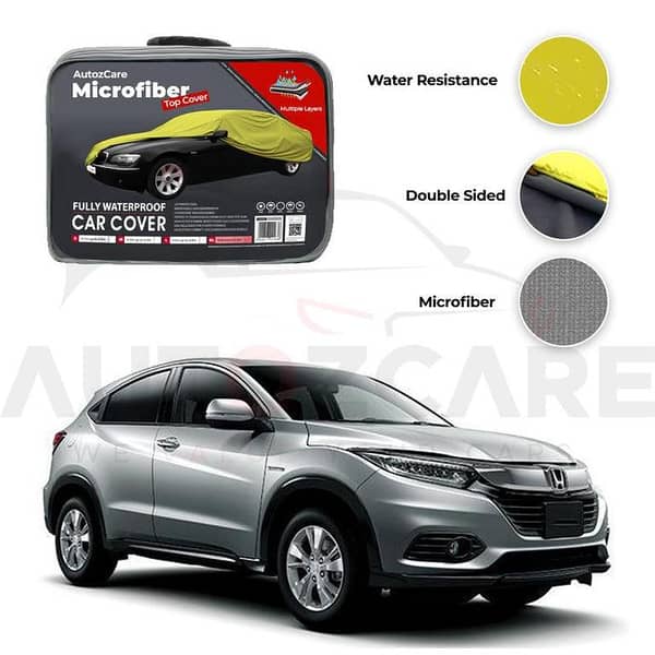 Honda Vezel Microfiber Car Cover (2013-2020) - Waterproof Protection for Your Vehicle