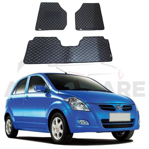 FAW V2 7D Floor Mat ( Flat Style ) 3PCS - Model 2013-2022