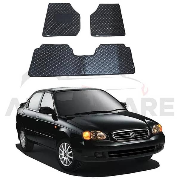 Suzuki Baleno 7D Floor Mat ( Flat Style ) - Model 1998-2005
