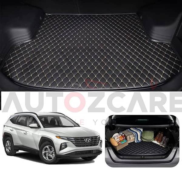 Hyundai Tucson 7D Custom Car Trunk Mat - Model 2020-2024