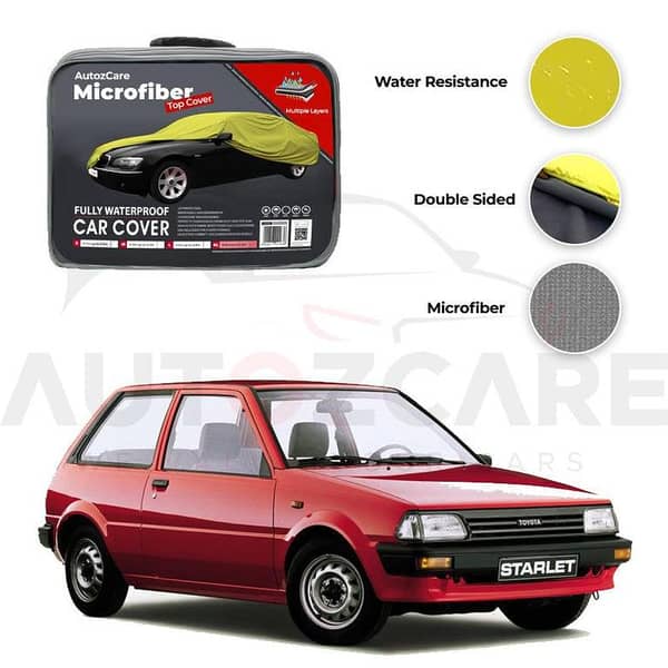 Toyota Starlet Microfiber Car Cover for 1978-1984 Models