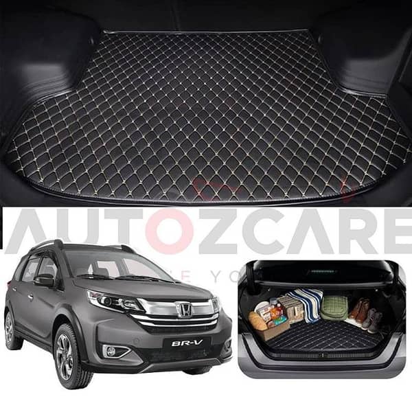 Honda BR-V 7D Custom Car Trunk Mat - Model 2017-2019