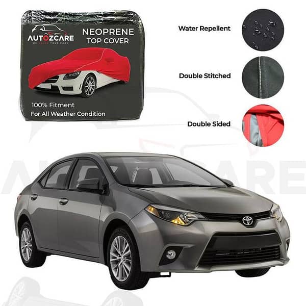 Toyota Corolla Neoprene Car Cover for 2014-2025 Models
