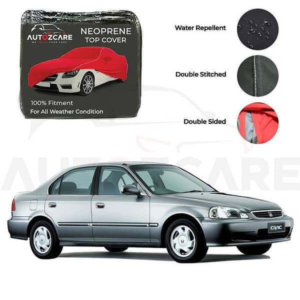 Honda Civic Neoprene Waterproof Car Cover for 1996-2001 Models