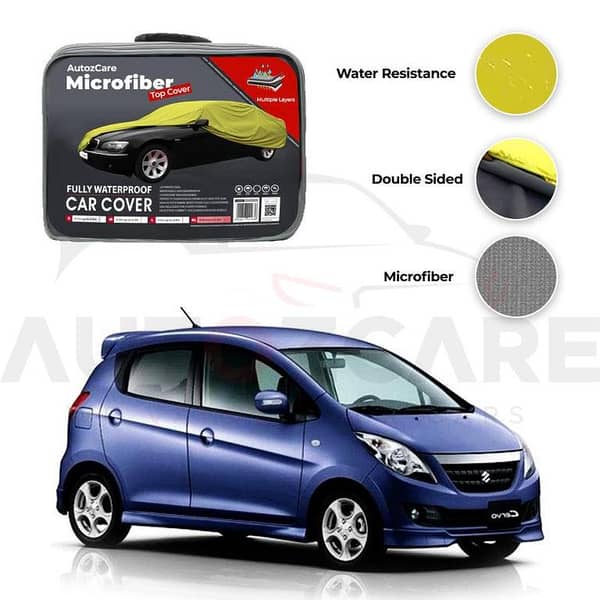 Suzuki Cervo Microfiber Car Cover for 2006-2009 Models - Waterproof and Weather-Resistant