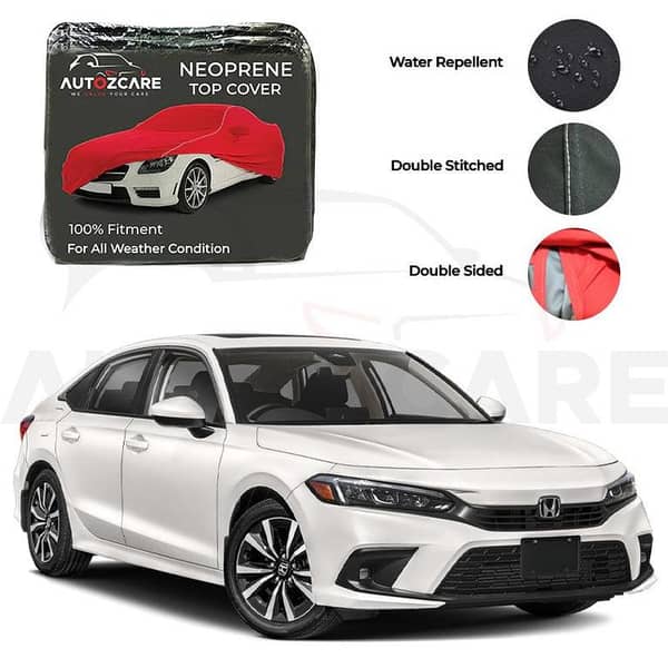Honda Civic RS Neoprene Top Cover Model 2022-2025