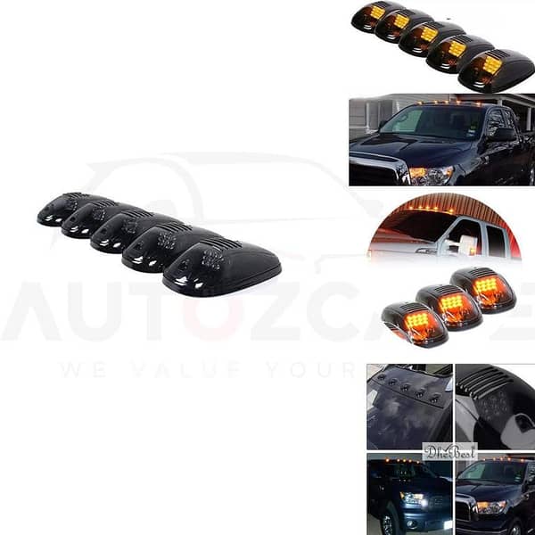 Led Car Lights Cab Marker Roof 12LED Light | F150 Pickup Truck Light Dodge RAM Headlight For Trailer Truck Pickup Yellow Blue