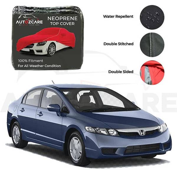 Honda Civic Hybrid Neoprene Car Cover for 2005-2010 Models